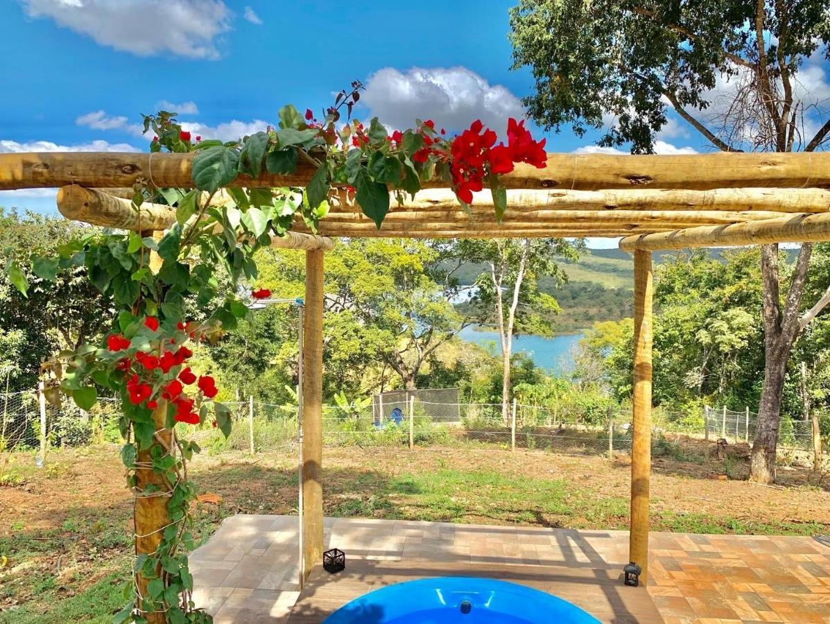Chale Com Jacuzzi Vista Do Lago Alexania ภายนอก รูปภาพ